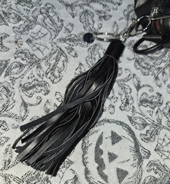 Sephora Black On Black Polka Dot Duffle Travel Carry On Weekender Bag NWOT - Picture 2 of 9